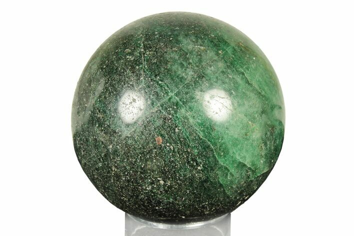 Polished Fuchsite Sphere - Madagascar #251182